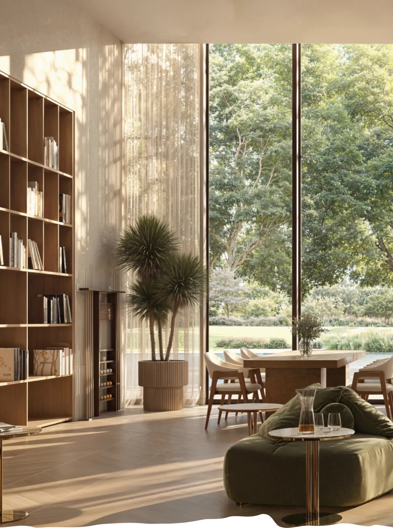 A second view from the residences launch gallery.